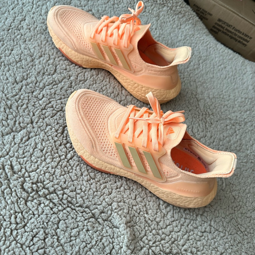 Adidas Ultraboost Women's Orange Sneakers